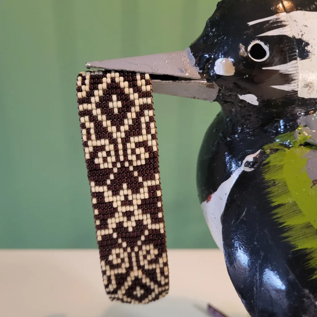Armband Tabitha, geweven met Miyuki rocailles